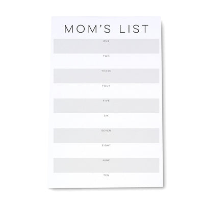 Medium note pad to do list for mom for organization and unique gift