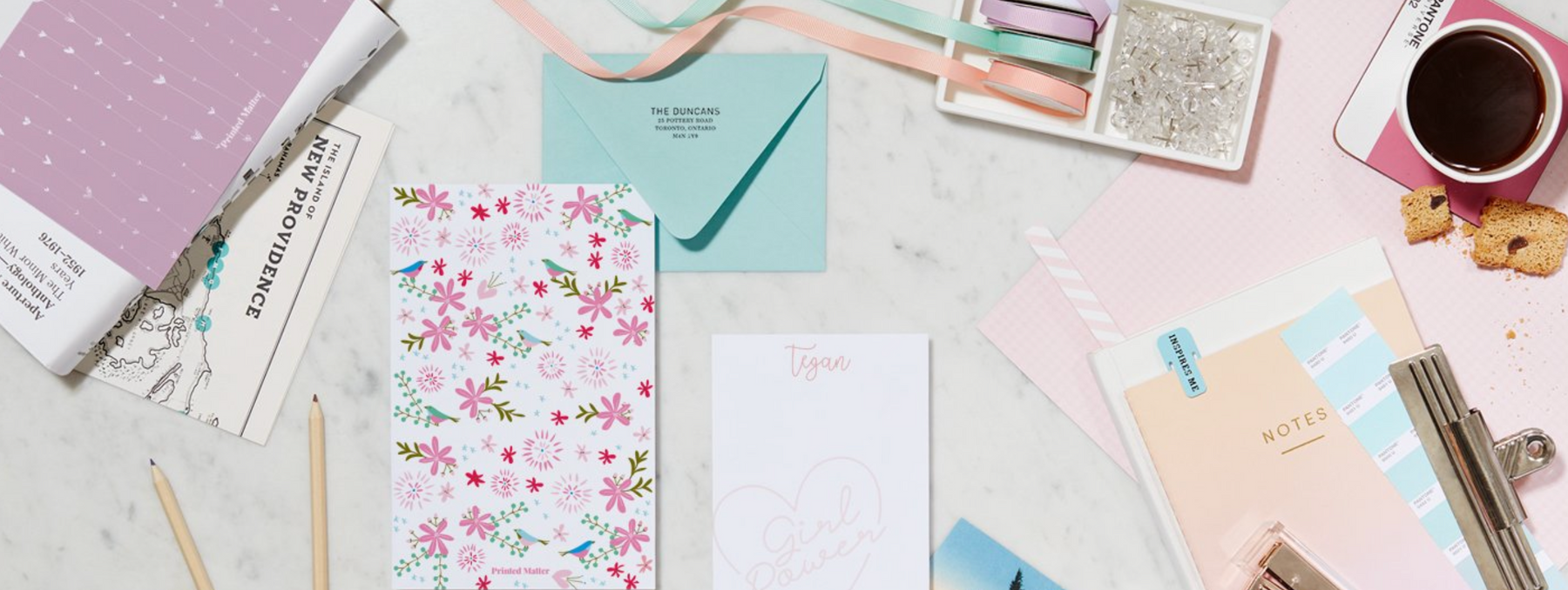 variety of modern trendy customized unique and memorable stationery